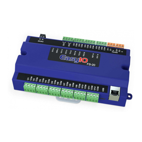 EasyIO FS-20 User manual EasyIO FS-20 User manual