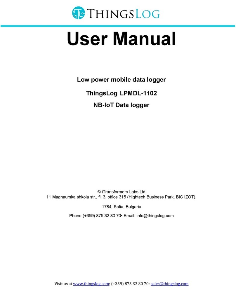 ThingsLog LPMDL-1102 User manual