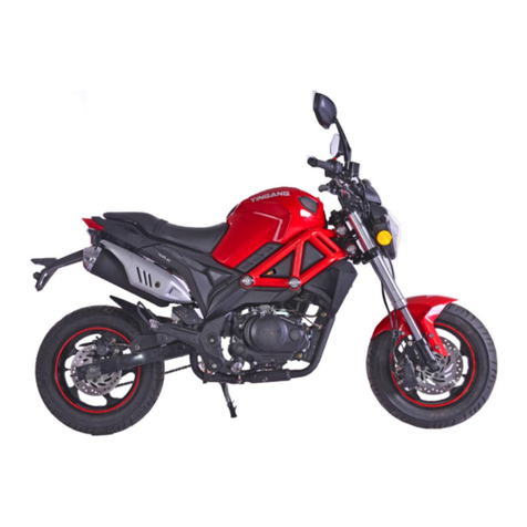 Yingang YG125-23 Maintenance manual