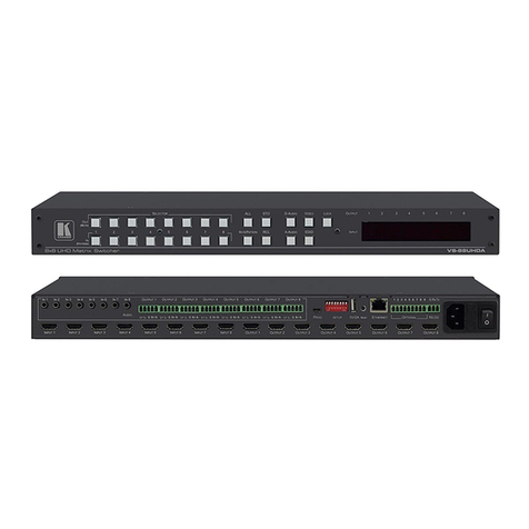 Kramer VS-88UHDA quick start guide