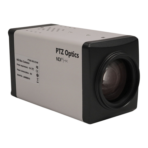 PTZOptics PT20X-NDI-ZCAM user manual