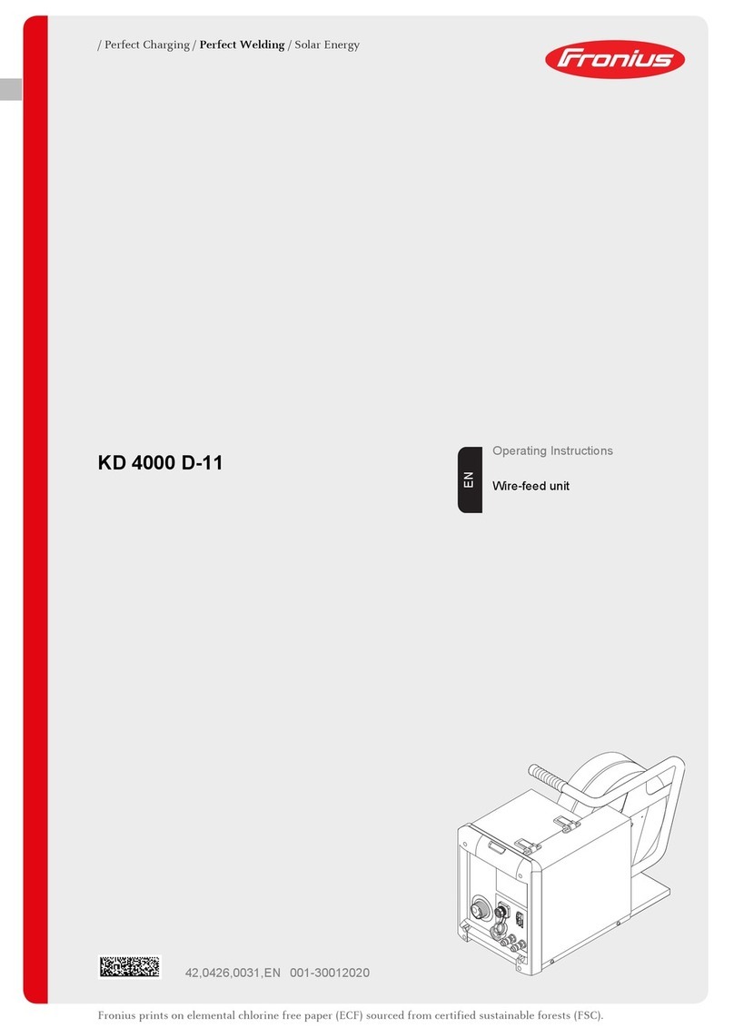 FRO­NIUS KD 4000 D-11 User manual