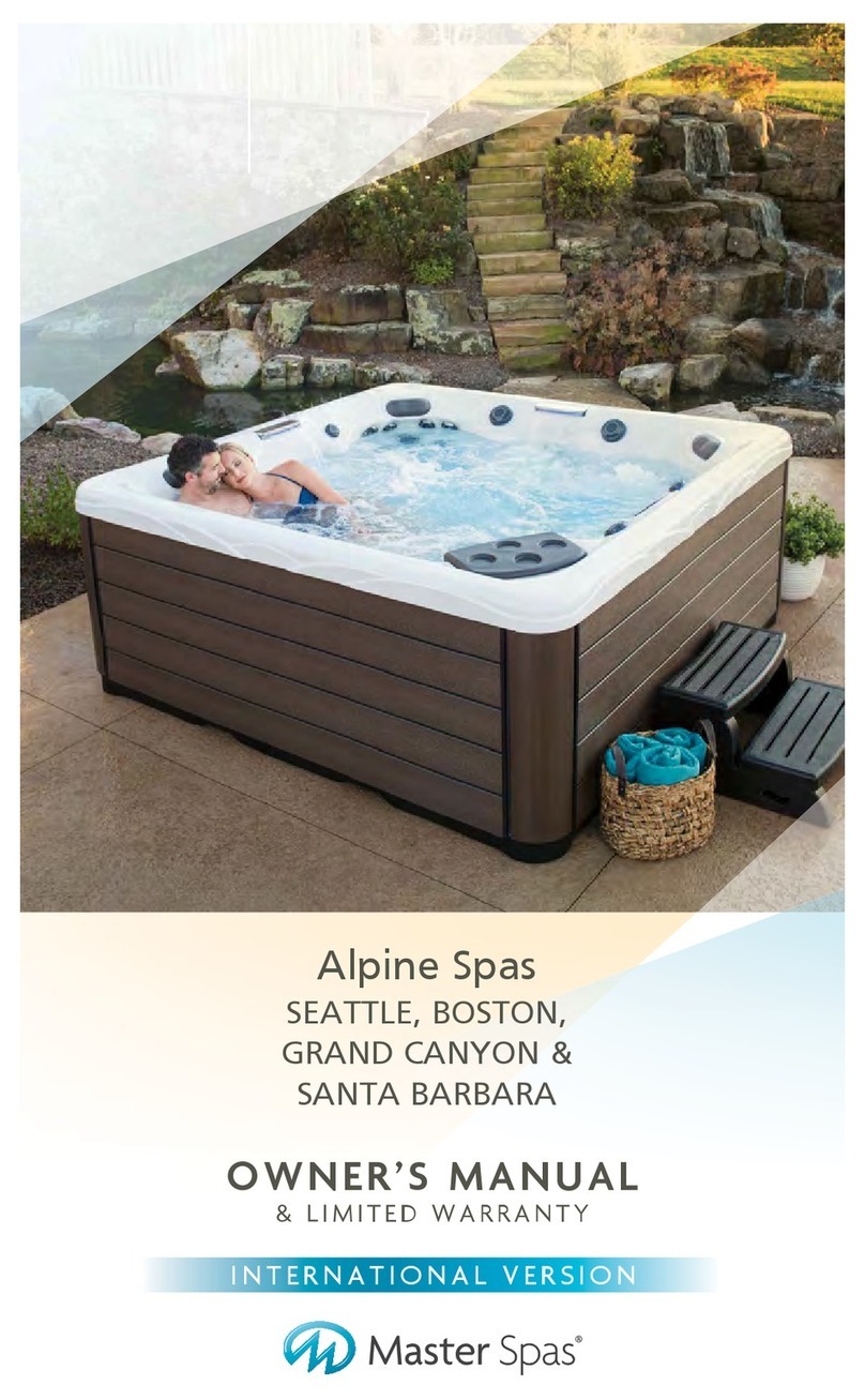 Master Spas SEATTLE User manual