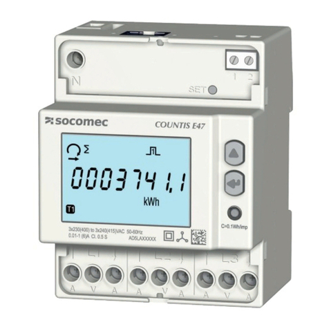 socomec COUNTIS E47 instruction manual