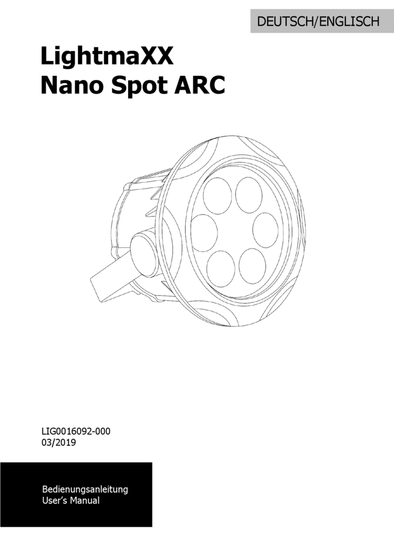 Lightmaxx Nano Spot ARC User manual