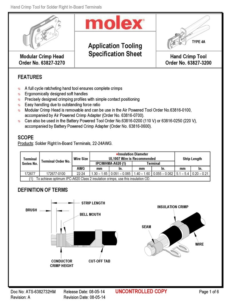 molex 63827-3200 User manual molex 63827-3200 User manual