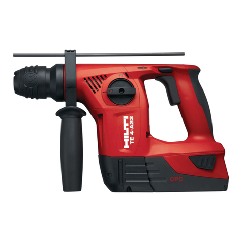 Hilti TE 4 User manual