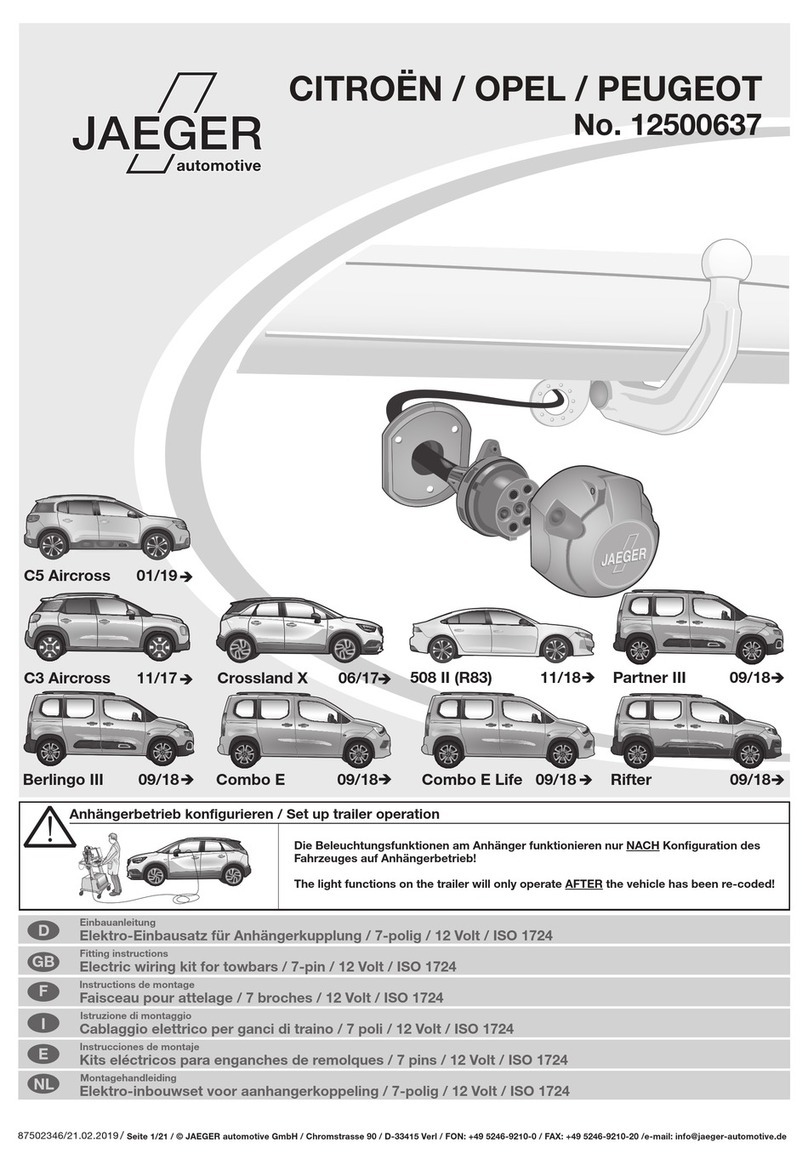 Jaeger 12500637 User manual