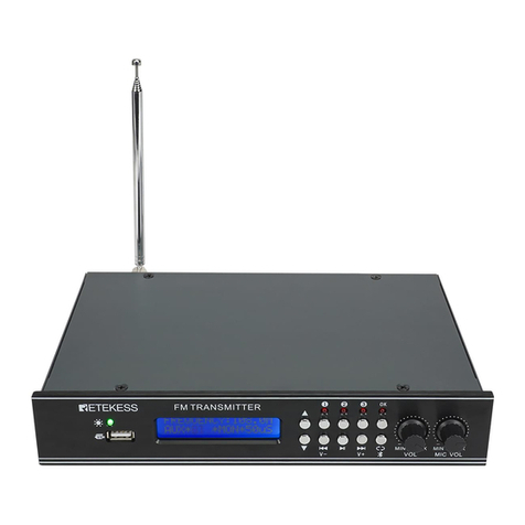 Retekess TR510 User manual