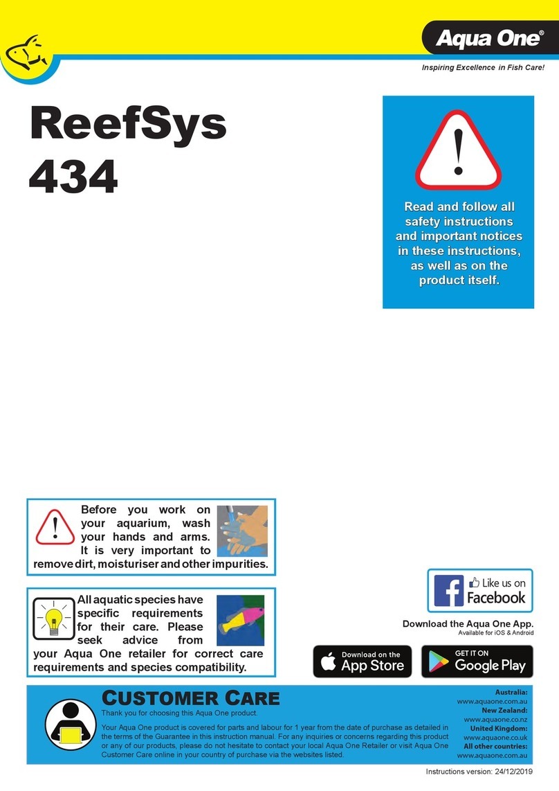 Aqua One ReefSys 434 manual