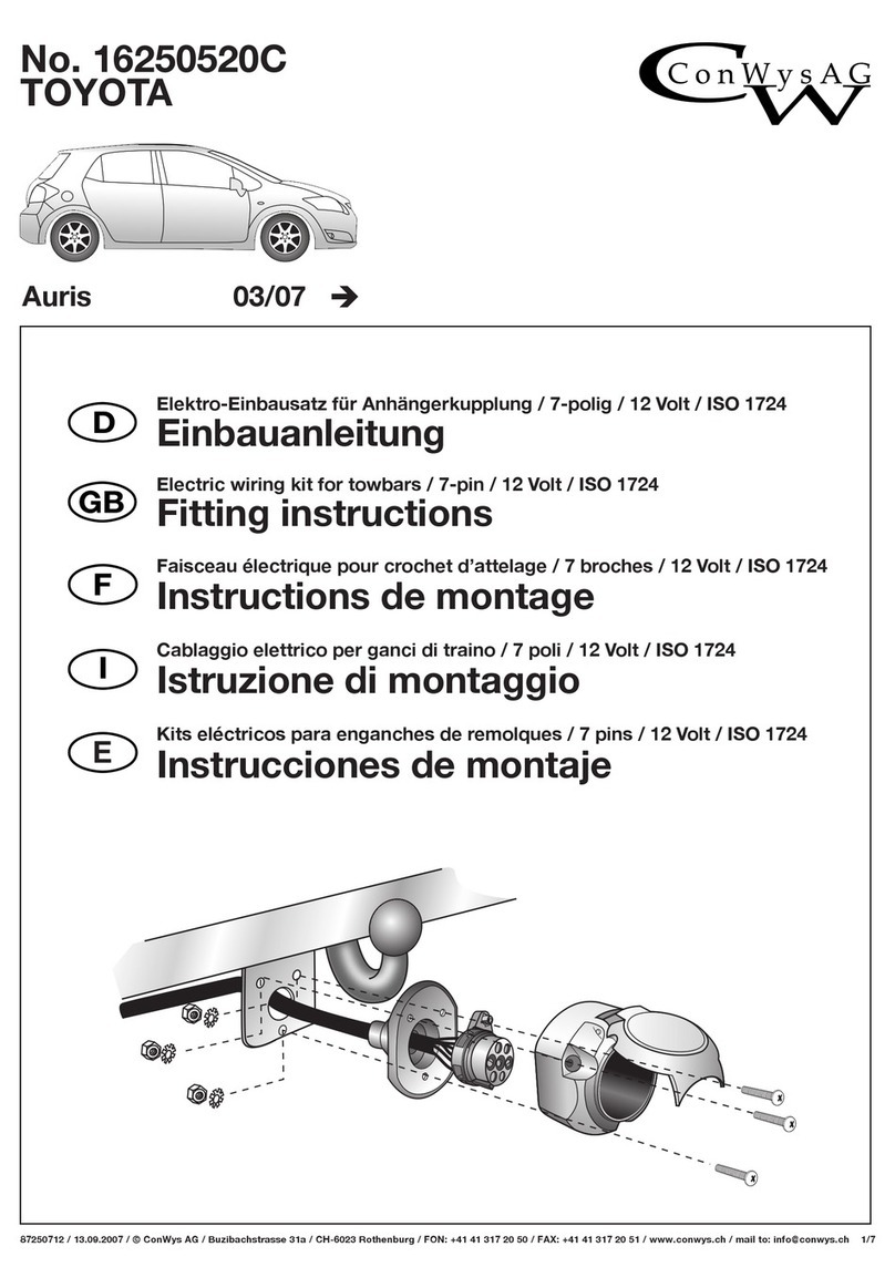 ConWys AG 16250520C User manual