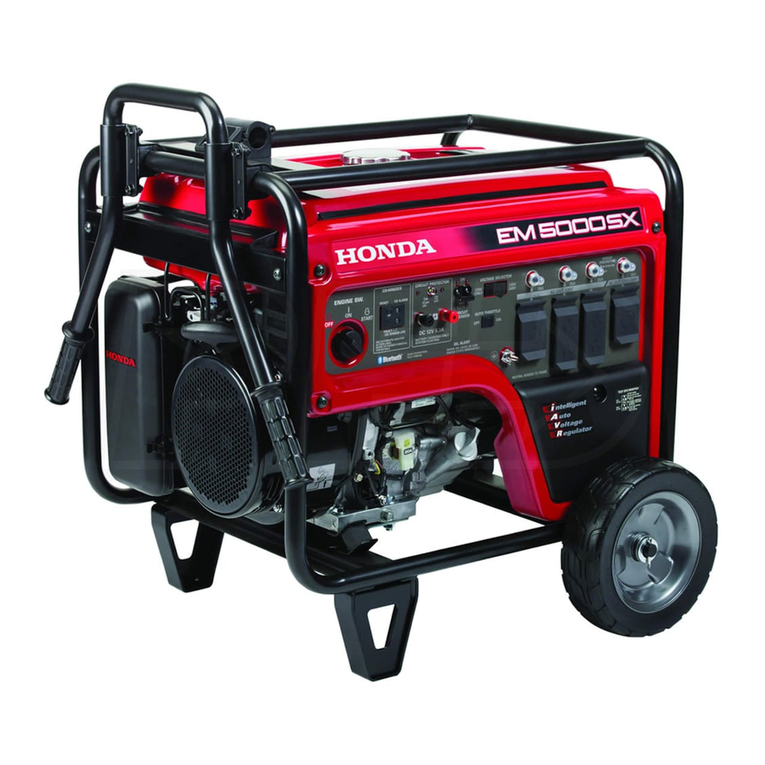Honda EM5000SX User manual