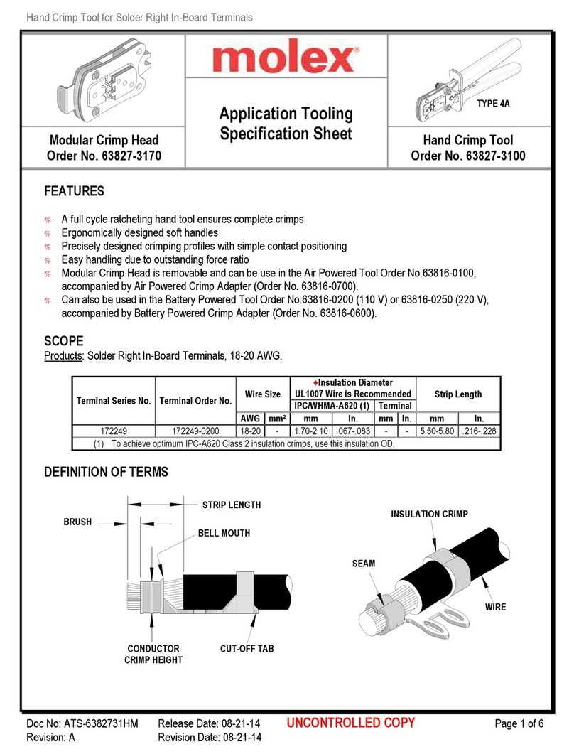 molex 63827-3170 User manual molex 63827-3170 User manual