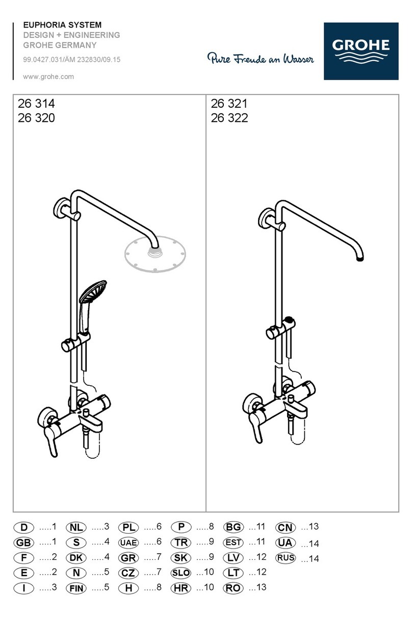 Grohe EUPHORIA 26 314 User manual