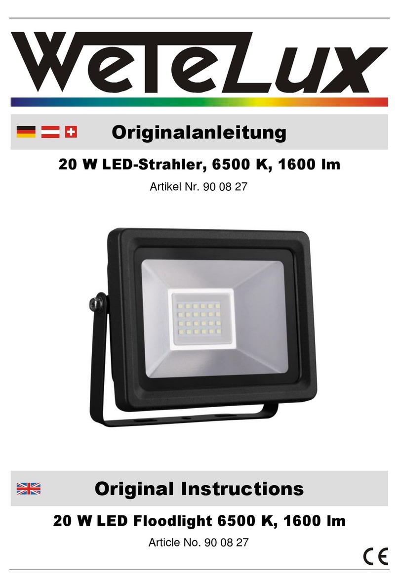Wetelux 90 08 27 Original instructions