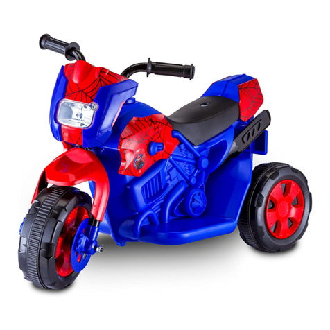 KID Trax MARVEL SPIDER-MAN KT1240I manual
