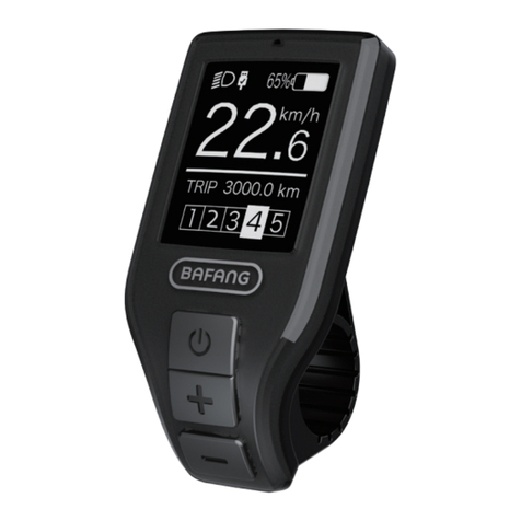 BAFANG DP C230.CAN User manual