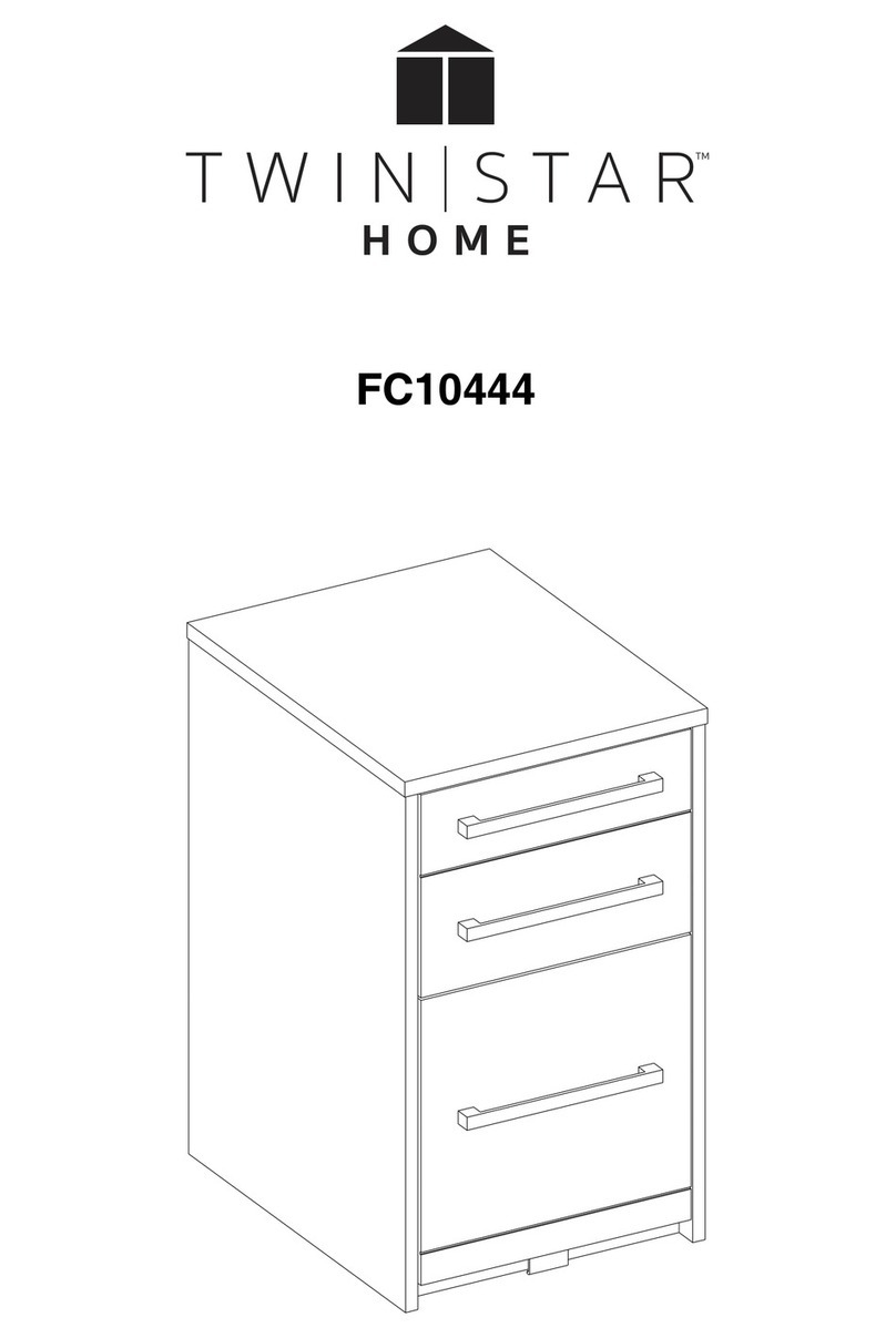 Twin Star Home FC10444 Assembly instructions