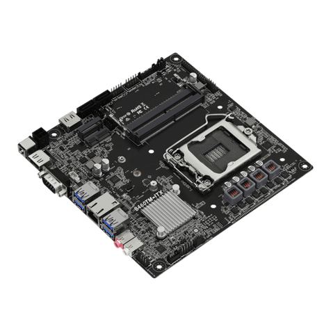 ASROCK B460TM-ITX User manual