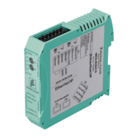 Pepperl+Fuchs WCS-EIG410 manual