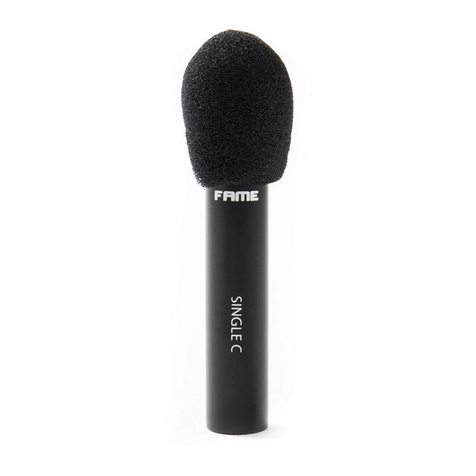 Fame Audio Single C User manual