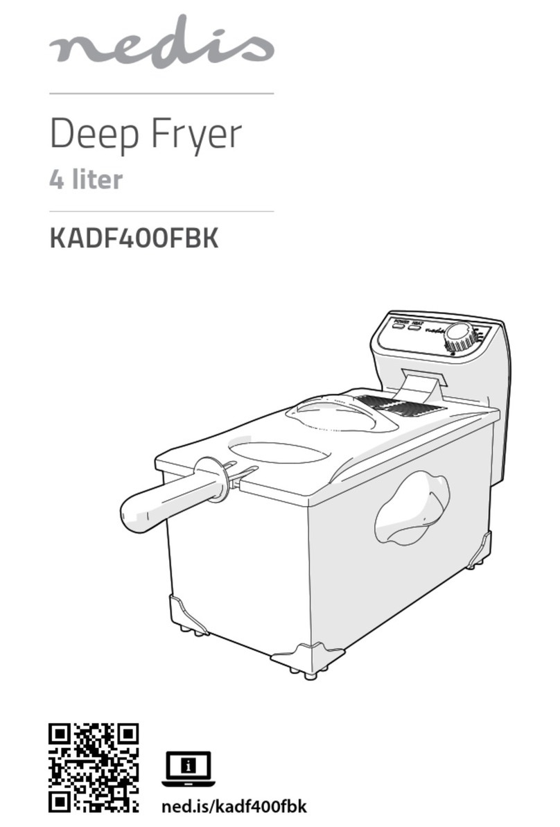 nedis KADF400FBK quick start guide
