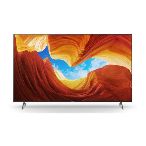 Sony BRAVIA KD-85X9000H User manual