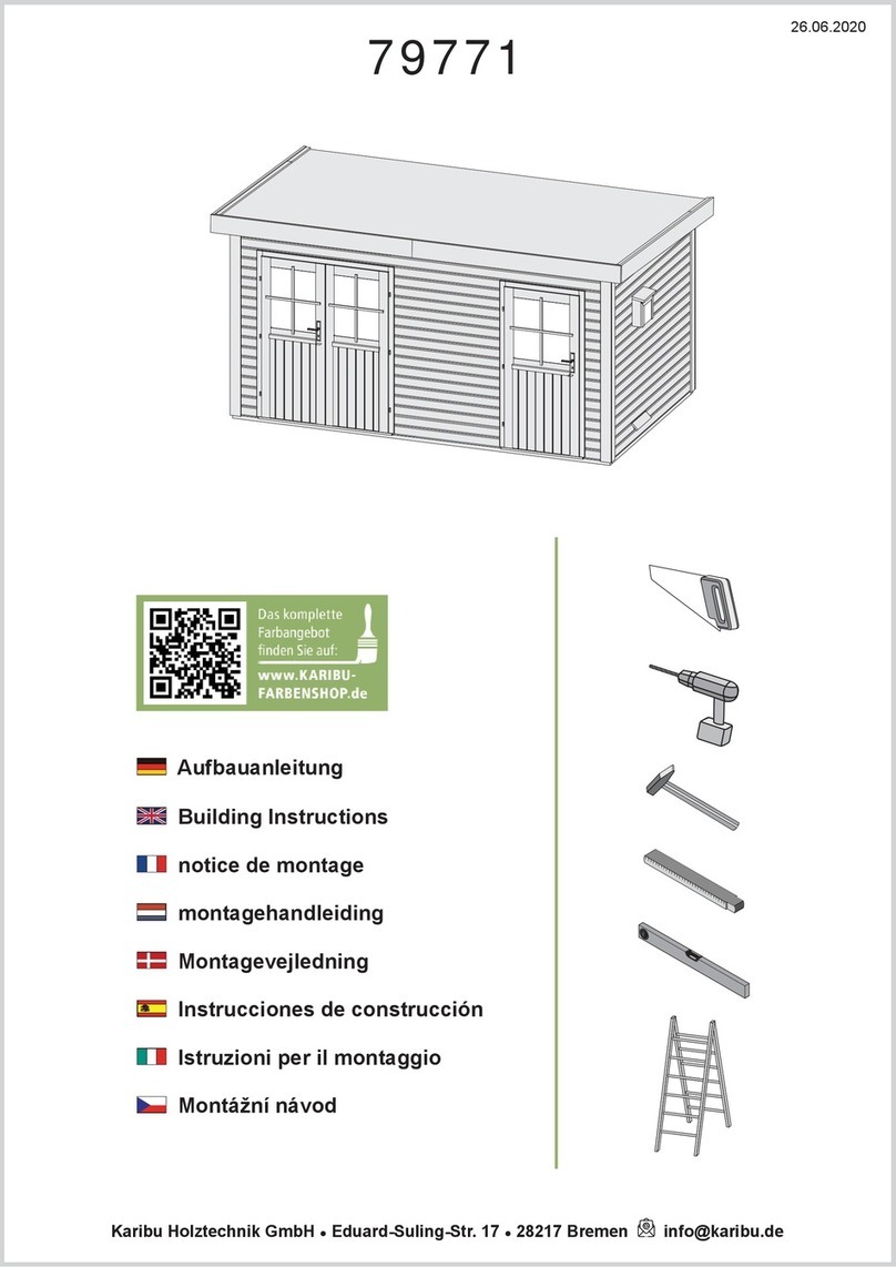 Karibu 79771 Building instructions
