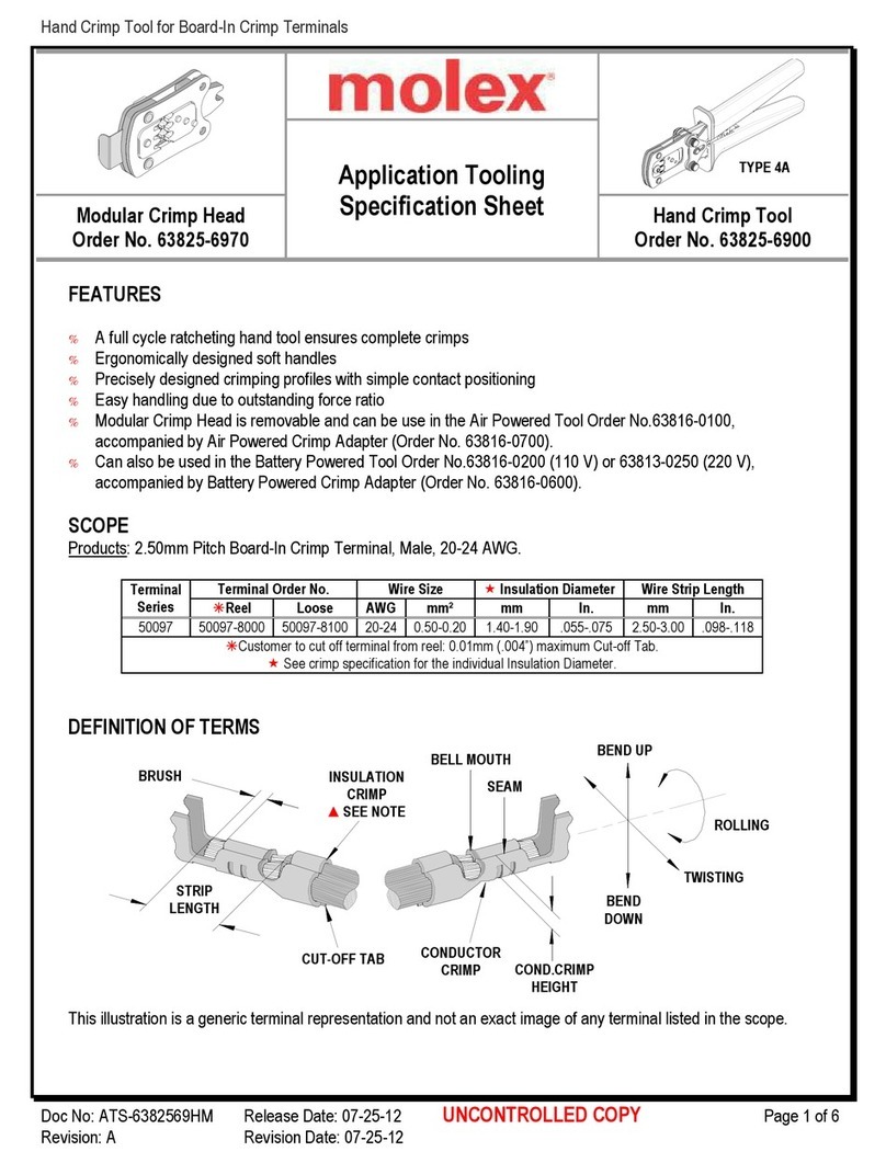 molex 63825-6900 User guide molex 63825-6900 User guide