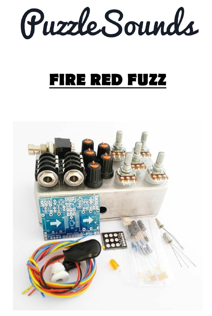 PuzzleSounds FIRE RED FUZZ manual