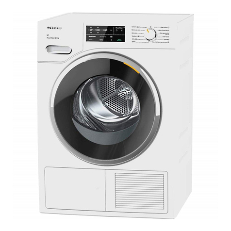 Miele WWG 360 operating instructions