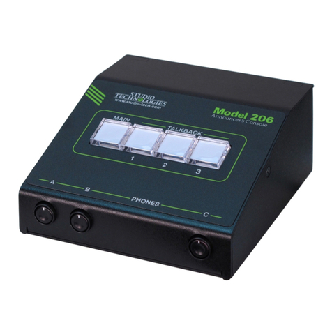Studio Technologies 206 user guide