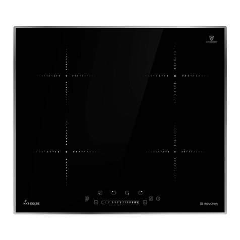 KKT KOLBE KF5900IND Instruction and installation manual