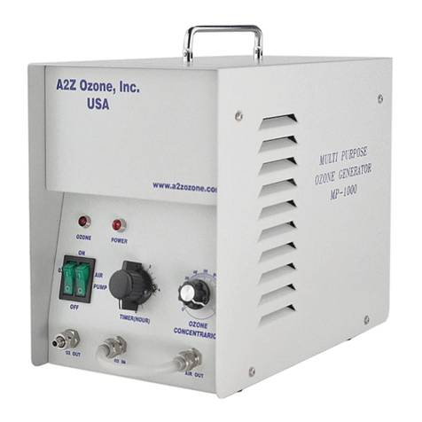 A2Z Ozone MP-1000 operating manual