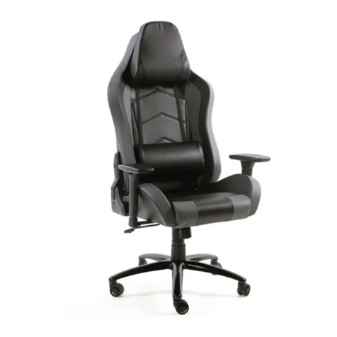 Jysk LOFTET Gaming Chair 716-16-1020 manual
