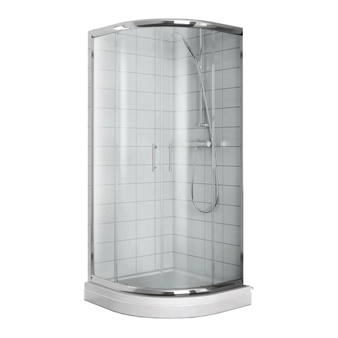RIHO HAMAR 2.0 R309 Quadrant User manual