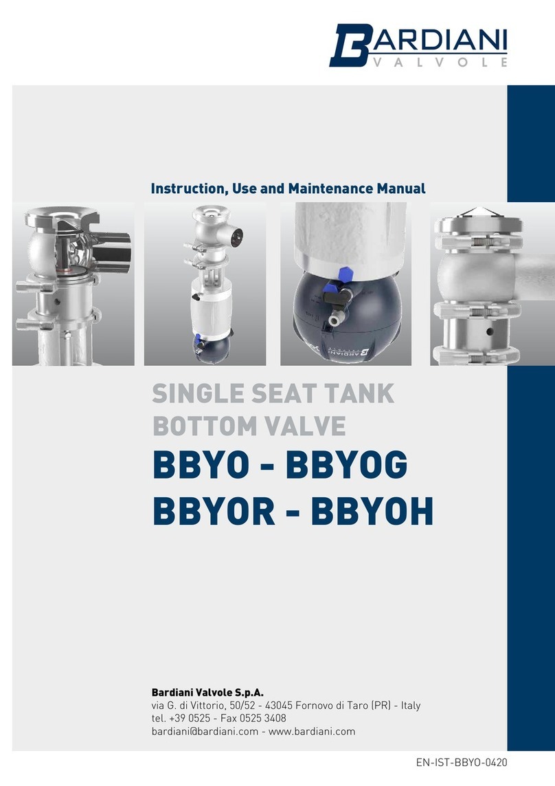 Bardiani BBYO Specification sheet