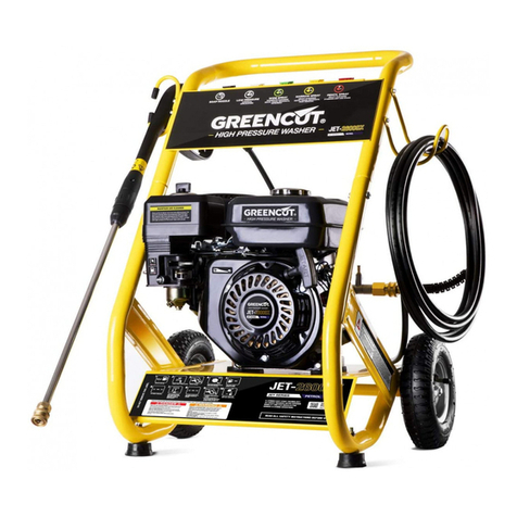 Greencut JET-2600SX instruction manual