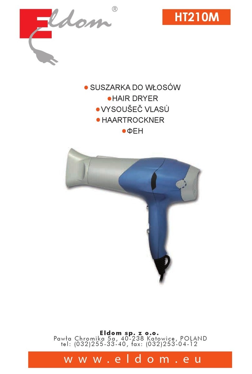 Eldom HT210M User manual