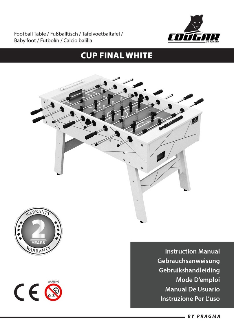 Pragma COUGAR CUP FINAL WHITE User manual