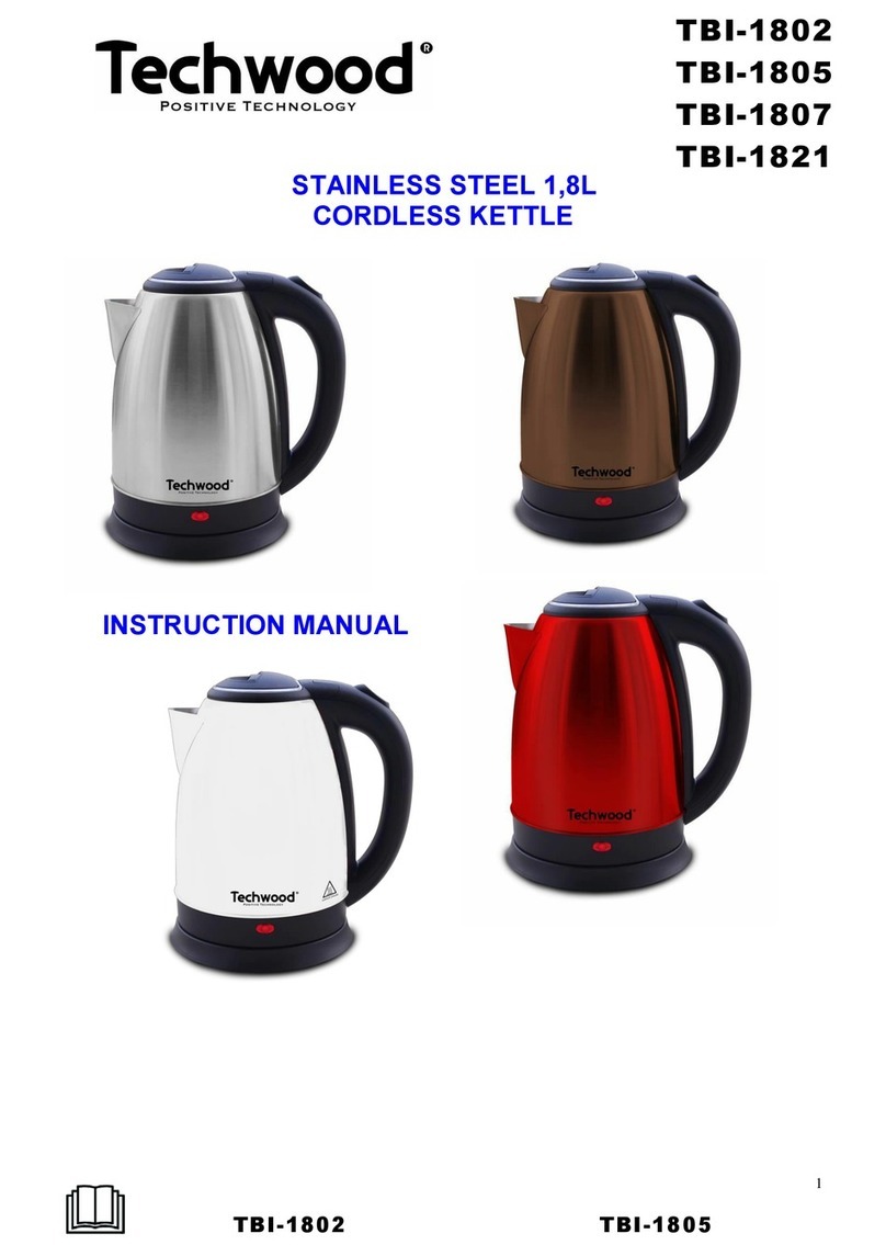 TECHWOOD TBI-1802 instruction manual