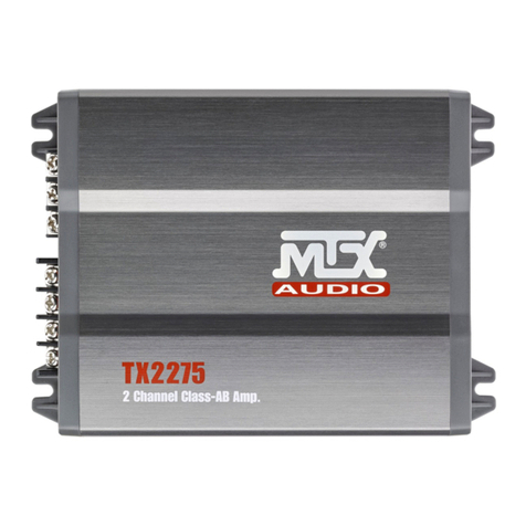 MTX TX2275 User manual
