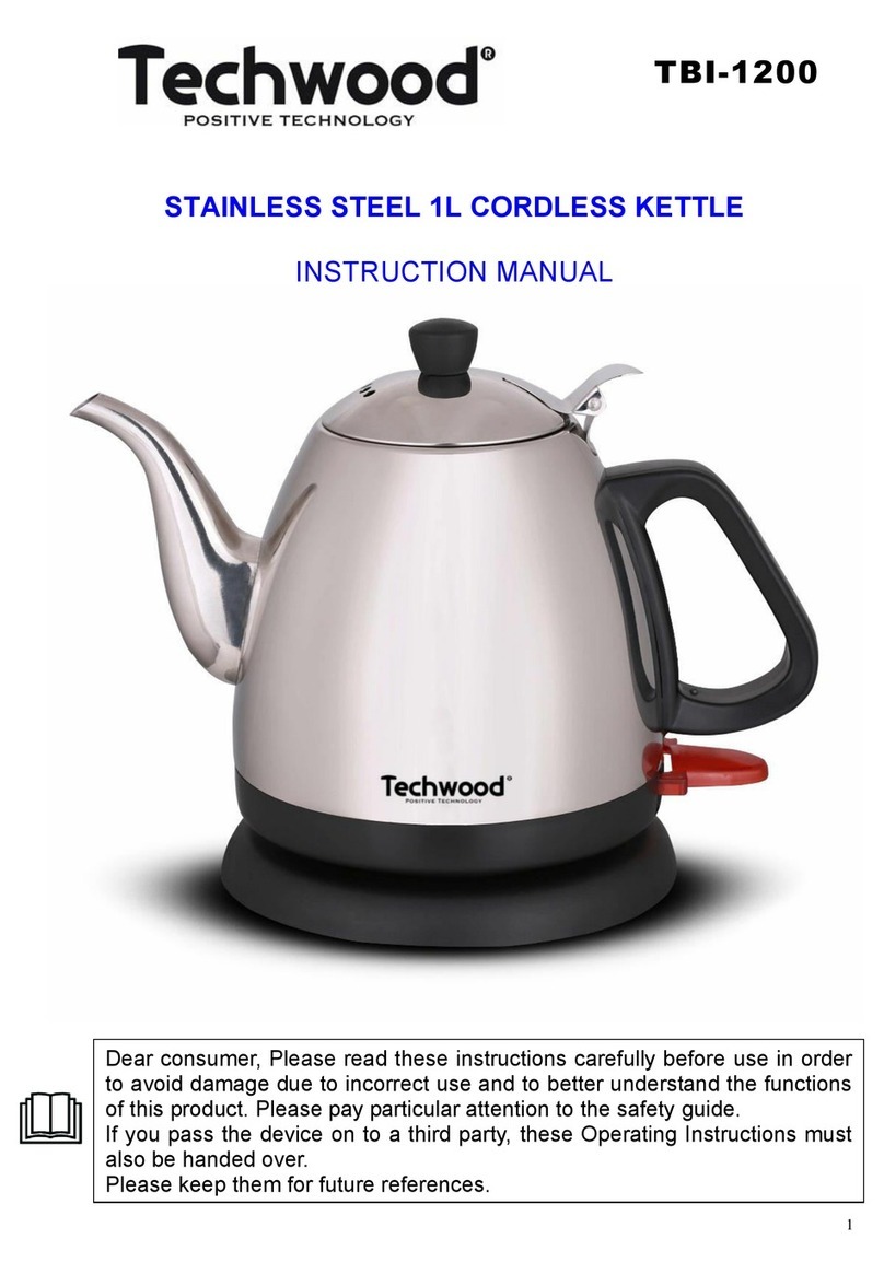 TECHWOOD TBI-1200 User manual TECHWOOD TBI-1200 User manual