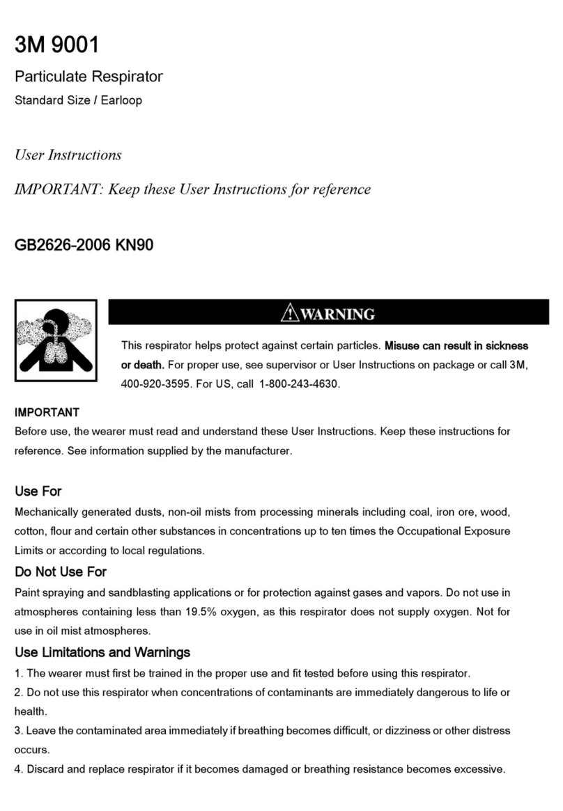 3M 9001 User instructions