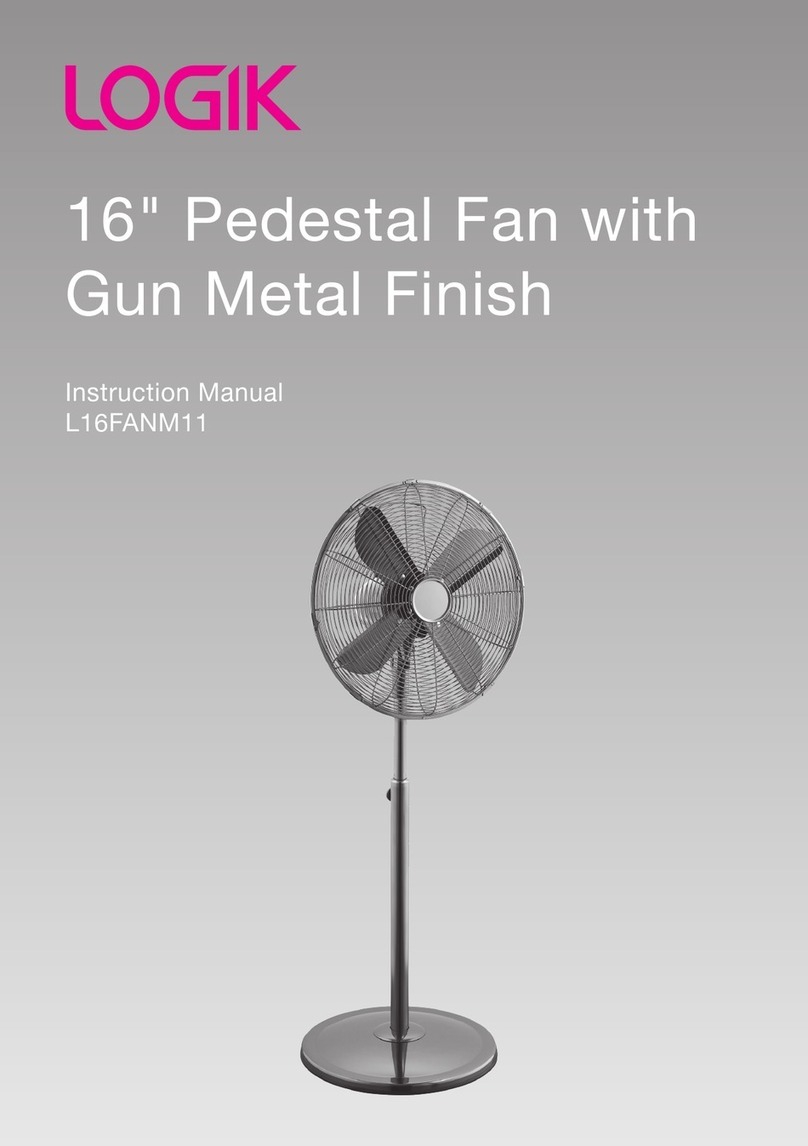 Logik L16FANM11 instruction manual