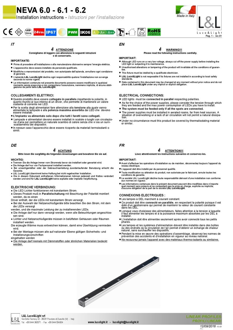 L&L NEVA 6.0 installation instructions L&L NEVA 6.0 installation instructions