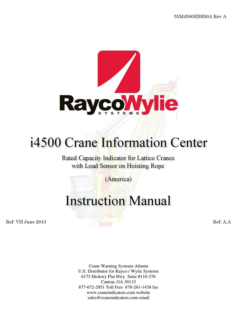 RaycoWylie i4500 instruction manual