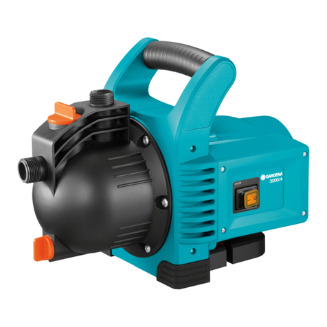 Gardena 3000/4 Operator's manual