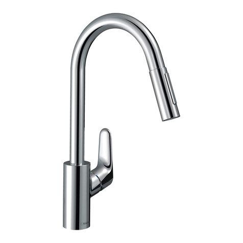 Hans Grohe Focus M41 Instructions for use/assembly instructions Hans Grohe Focus M41 Instructions for use/assembly instructions