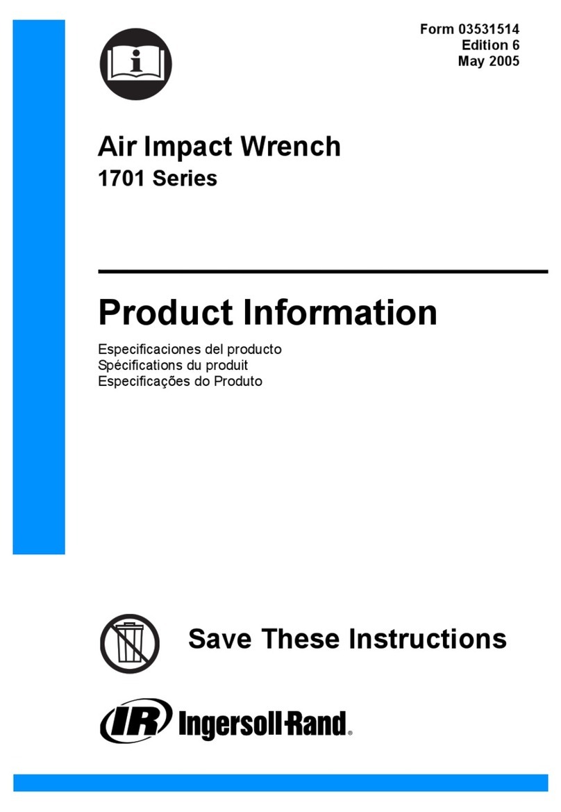 Ingersoll-Rand 1701 Series User manual